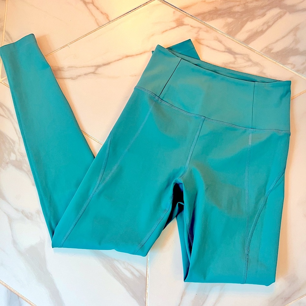 Teal Girlfriend Collective High Waist Compressive legging